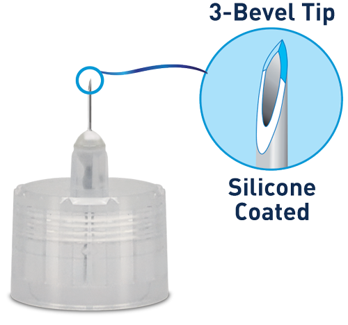 3 Bevel Pen Needle Tip