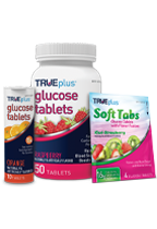 TRUEplus Glucose Tablets Family Shot