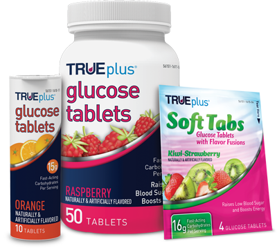 TRUEplus Glucose Tablets Family Shot
