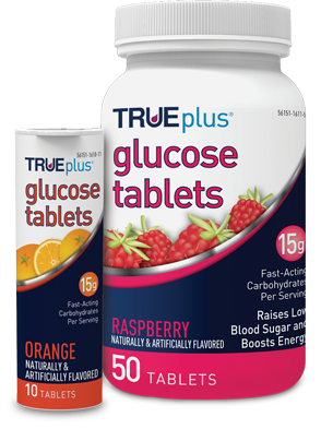 TRUEplus Glucose Tablets 10ct 50ct